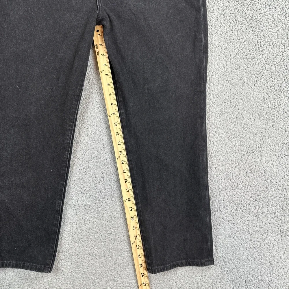 Banana Republic High Rise Slim Fit Jeans Women 34 Black Stretch Premium Denim
